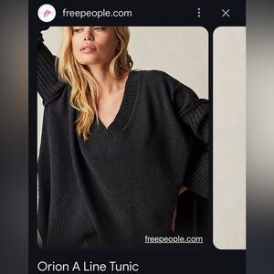Free People XS charcoal sweater.